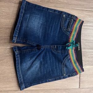 Girl blue Jean shorts